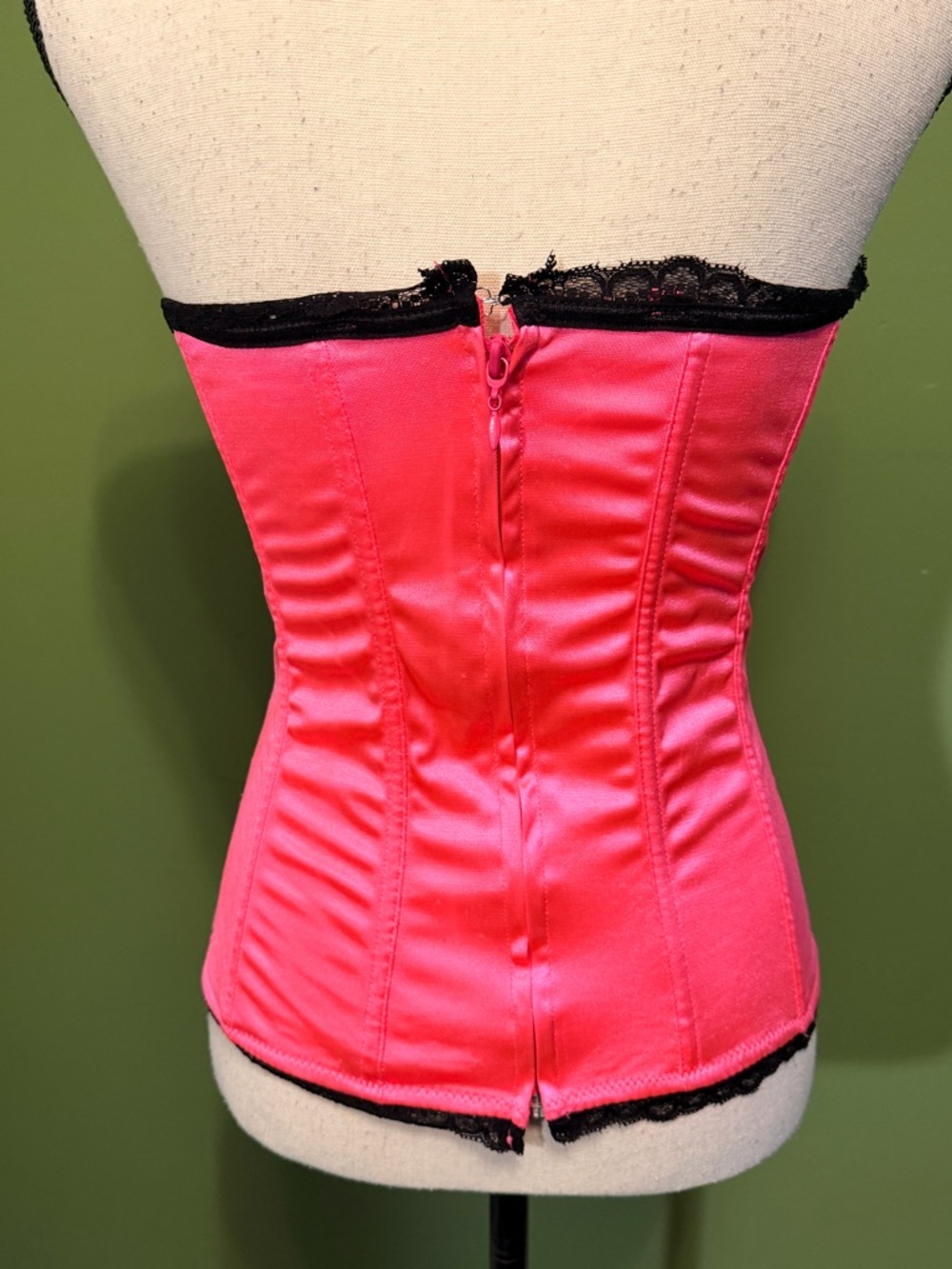 Pink Lace-Trim Bustier Top - Women Intimates - Picture 6 of 9